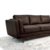 Chase - Leather Sofa - Chocolate / Dark Brown - Image 7