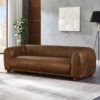 Marlon - Luxury Italian Leather Sofa - Brown / Rustic - Image 8