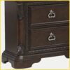Traditional 5 Drawer Chest - Mahogany - Image 4