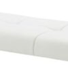 Priya II - Synthetic Leather Purple Bench - Purple / White - Image 5