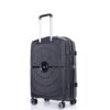 Expandable Hardshell Suitcase Double Spinner Wheels Pp Luggage Sets Lightweight Durable Suitcase & Tsa Lock, 3 Piece Set (20/24/28) - Black - Image 14