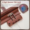 Hardshell Luggage Sets 3 Pieces 20" / 24" Luggages And Cosmetic Case Spinner Suitcase With Tsa Lock Lightweight - White - Image 5
