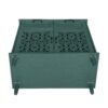2 Door 2 Drawer Cabinet, American Furniture, Suitable For Bedroom, Living Room, Study - Dark Green - Image 25