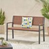 Davos - Bench - Gray / Brown - Image 2