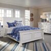 King Coastal Panel Bed - White - Image 4