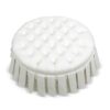 Luciana - Tufted Cocktail Ottoman With Skirt - Antique White - Image 2