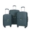 New Hardshell Suitcase Double Spinner Wheels Pp Luggage Sets Lightweight Durable Suitcase With Tsa Lock, 3 Piece Set (20/24/28) - Green - Image 7