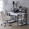 Amiel - All Purpose Writing Desk - White - Image 8