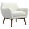 Panom - Lounge Chair - Brown / White - Image 5