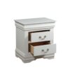 Louis Philippe - 2 Piece Eastern King Bedroom Set - White - Image 5