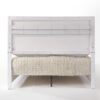 Naima - Queen High Gloss Bed - White - Image 4