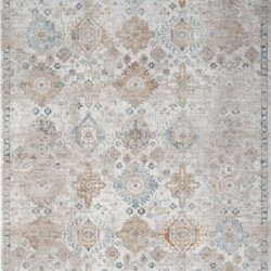 Noble - 2' X 3' Area Rug Polyester - Ivory