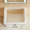 Fully Assembled 24'' Freestanding Single Bathroom Vanity With Ceramic Top - White - Image 13