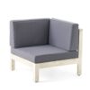 Brava - X Back Right Arm Chair - Light Gray - Image 3