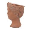 D6X9" Visage Head Bust Planter - Brown - Image 5