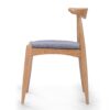 Candescent - Dining Chair With Curved Back And Wood Frame (Set of 2) - Gray - Image 5