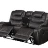 Braylon - 3 Pieces Living Room Set, Manual Recliner - Brown - Image 5