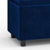 Cosmopolitan - Storage Ottoman - Blue - Image 6
