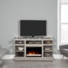 Celino Fireplace TV Stand - Wood - Image 5