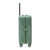 20" Carry On Luggage Lightweight Suitcase Tsa Lock USB Port Luggage Wheel Lock Artificial Leather Top Handle Spinner Wheels - Green - Image 9