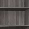 Bookshelf, Bookcase, 6 Tier, For Office, Transitional - Gray - Image 2