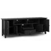 Amherst - Wide TV Media Stand - Black - Image 2