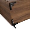 30" Bathroom Vanity Freestanding Cabinet With 2 Doors - Brown - Image 12