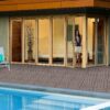Wood Plastic Composite Deck Tiles (Set of 20), Sustainable Composite Decking Resist Rust, Water, Weather, Easy To Diy & Maintain, Ideal For Patios, Balconies, Rooftops - Light Coffee - Image 5