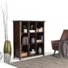Acadian - 9 Cube Bookcase And Storage Unit - Brunette Brown - Image 4