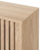 2 Door Shoe Rack, Freestanding Modern Shoe Storage Cabinet, For Entryway - Natural - Image 15