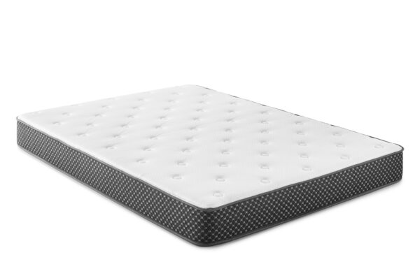 6" King Quilted Foam Firm Mattress - White