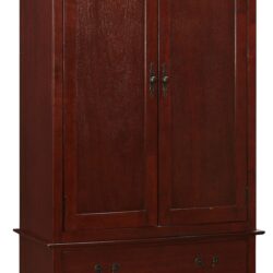 Wood Armoire Elegant - Cherry