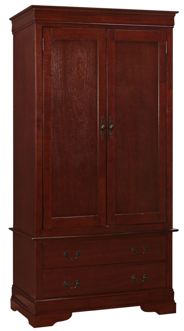 Wood Armoire Elegant - Cherry
