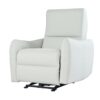 Wall Hugger Recliner, Power Recliner Chair, Electric Recliner For Living Room, Leather Reclining Armchair, Reclining Sofa For Bedroom / Apartment / Rv, With USB Port (Type - C) - Light Gray - Image 27