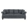 3 Seater Sofa - Charcoal - Image 2
