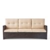 St Marta - 3 Seater - Dark Brown - Image 2