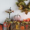Pumpkin Ornament (Set of 2) Home Decor For Holiday Harvest Festival Fall Festival & Thanksgiving - Pink - Image 9