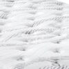 10" Twin Long Quilted Hybrid Mattress, Medium Firm - Black / White - Image 3