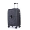 Expandable Hardshell Suitcase Double Spinner Wheels Pp Luggage Sets Lightweight Durable Suitcase & Tsa Lock, 3 Piece Set (20/24/28) - Black - Image 13