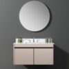 Marble Vanity Top With Undermount Sink And Backsplash, Sintered Stone - Carrara White - Image 18