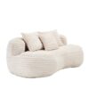 Bean Bag Sofa Lazy Sofa Comfort Lounger High Back Chair For Adults And Kids, Indoor & Outdoor - Beige - Image 19