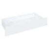 Full Size Daybed With Fence Guardrails And 2 Drawers, Convertible Floor Bed & Daybed - White - Image 2
