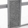 Outdoor Cat House, Diy Cat Enclosure Catio With Double Enter Doors - Light Gray - Image 26
