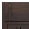 Connaught - Wide Entryway Storage Bench - Chestnut - Image 14