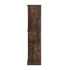 4 Door Cabinet With 1 Drawer, With 4 Adjustable Inner Shelves, Storage Cabinet - Natural - Image 9