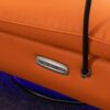270 Swivel Glider Recliner Chair, Power Recliner Rocking Chair, USB Port Charge For Nursery Chair With Atmosphere Lamp For Living Room Bedroom Apartment - Orange - Image 20