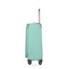 4 Piece Set (16/20/24/28), Softshell Suitcase Spinner Wheels Terylene Luggage Sets Carry On Suitcase Luggage Lightweight Durable Suitcase - Green - Image 6