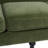 Alana Lawson - Three Cushion Tightback Sofa - Olive Green - Image 12