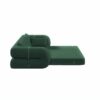 Human Dog Bed, Lazy Sofa Couch, Multifunctional Foldable Sofa Bed, 3 In 1 Teddy Fabric Sleeper Sofa Bed For Living Room Guest Bed, Playroom - Green - Image 19