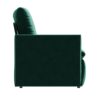 Pull Out Sofa Bed, 3 Seat Convertible Sleeper Sofa With 2 In 1 Pillow And Blanket Set Multifunctional Velvet Sofa Bed - Green - Image 11